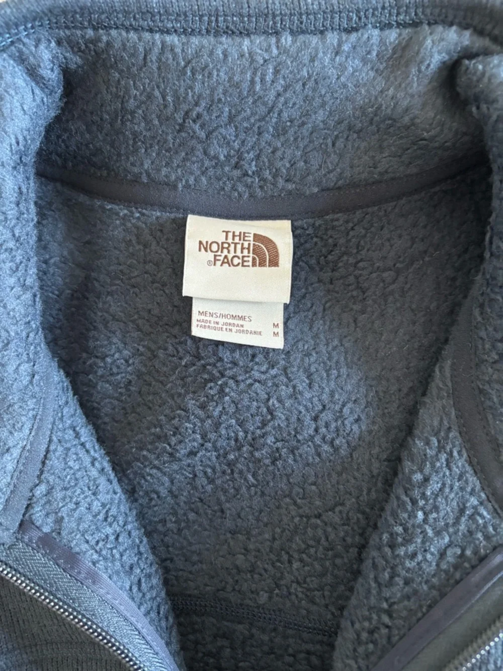 NWT The North Face Men’s Sweater Fleece Vest Urban Navy Heather Size M